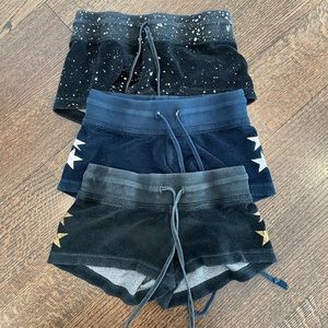 Hard Tail terry shorts girls size large 3 pair!